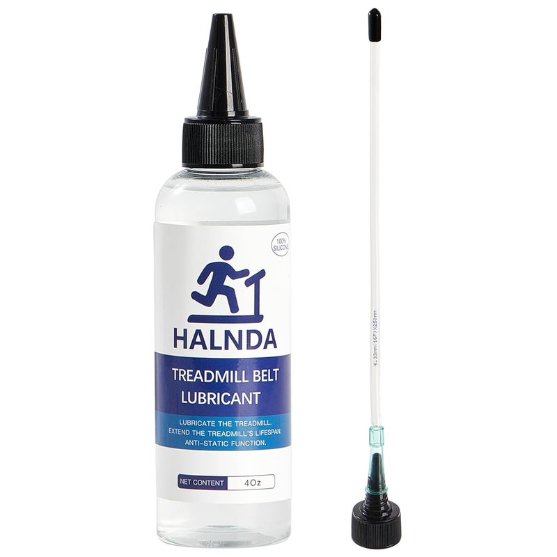 HALNDA Treadmill Lubricant for Belt,100% 4 Ounce Silicone Treadmill Oil Belt Lubricants/Lubes,Suitable for All Kinds of Treadmills - Image 1
